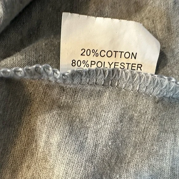 Women’s Suri Lace Sleeve Top- Gray | Size XL - Picture 5 of 7